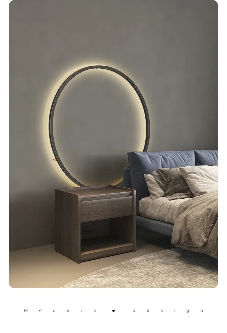 Minimalist Circular Wall Lamp