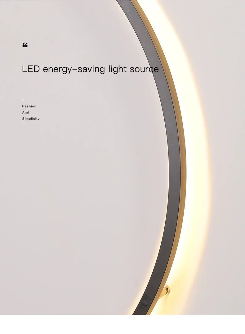 Minimalist Circular Wall Lamp