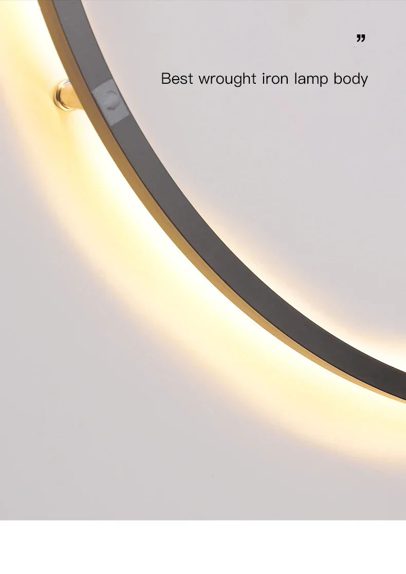 Minimalist Circular Wall Lamp