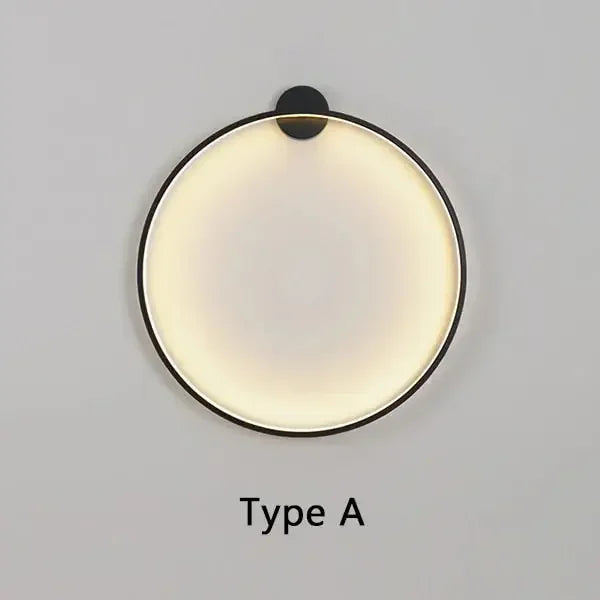 Minimalist Circular Wall Lamp