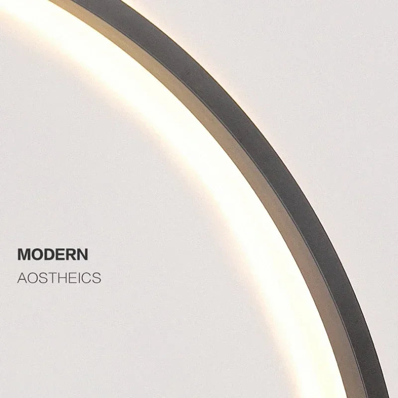 Minimalist Circular Wall Lamp