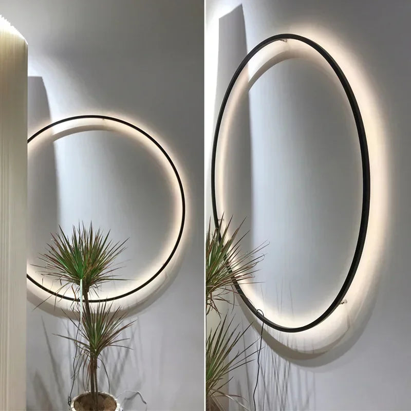 Minimalist Circular Wall Lamp