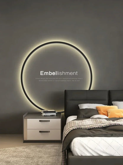 Minimalist Circular Wall Lamp