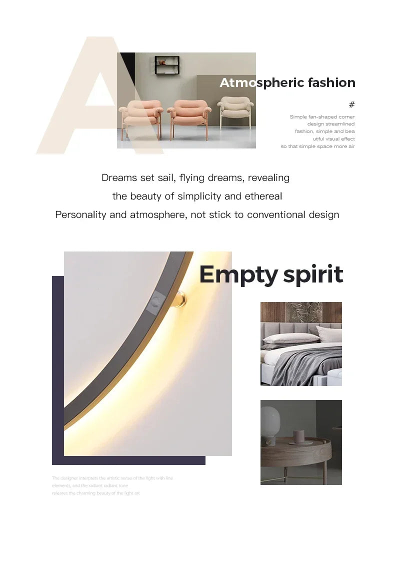 Minimalist Circular Wall Lamp