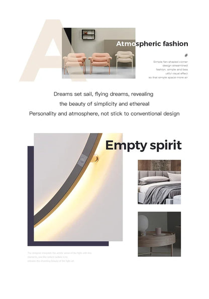Minimalist Circular Wall Lamp