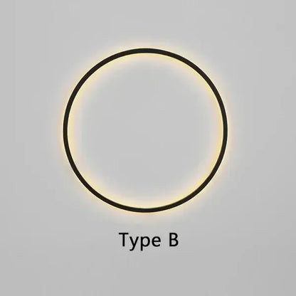 Minimalist Circular Wall Lamp