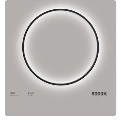 Minimalist Circular Wall Lamp