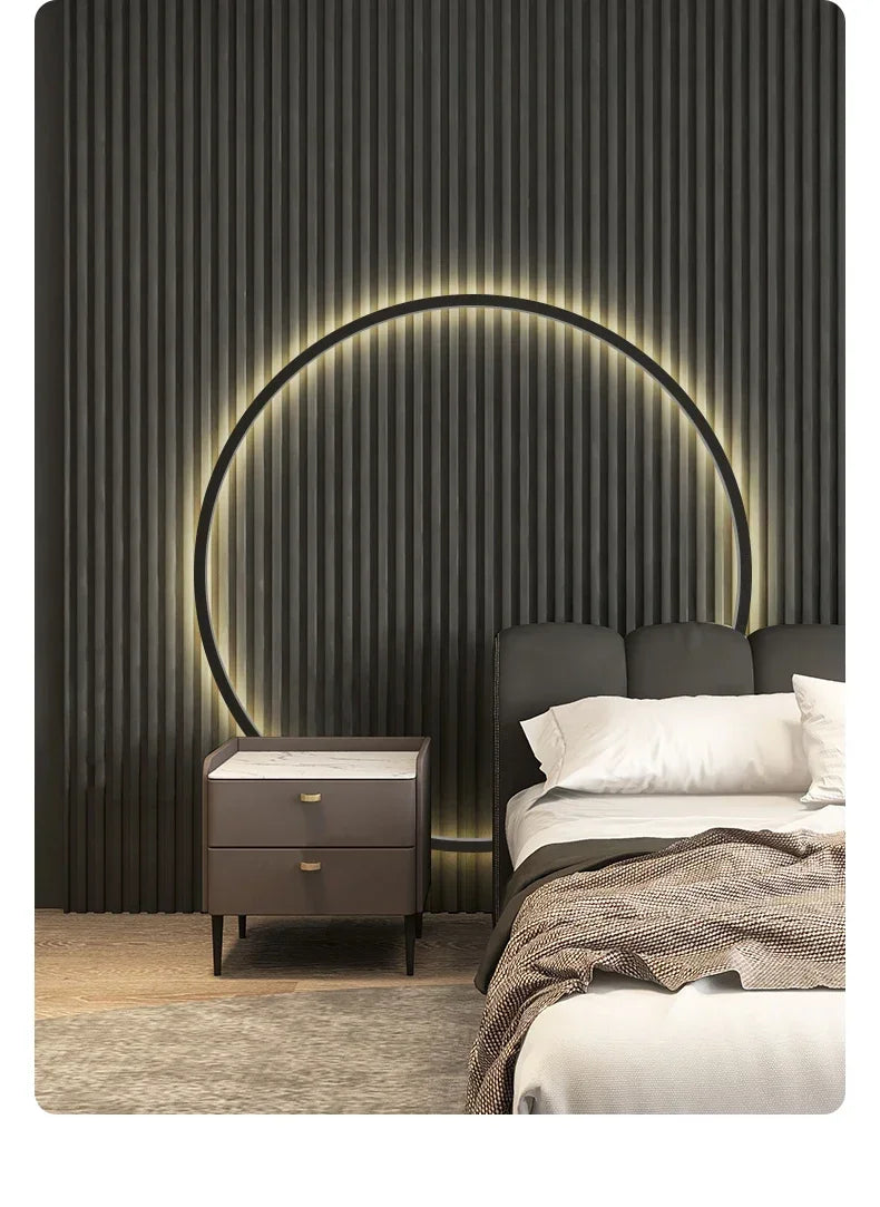 Minimalist Circular Wall Lamp