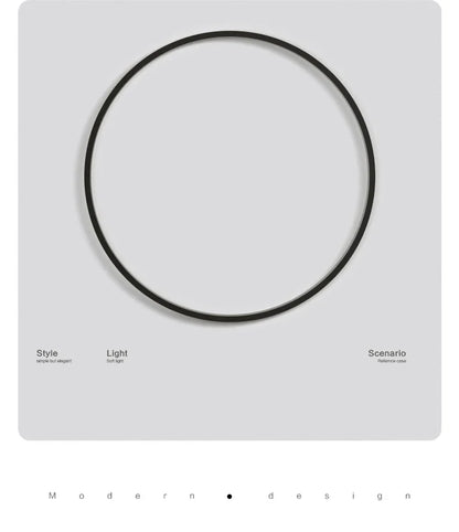 Minimalist Circular Wall Lamp