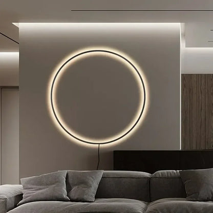 Minimalist Circular Wall Lamp