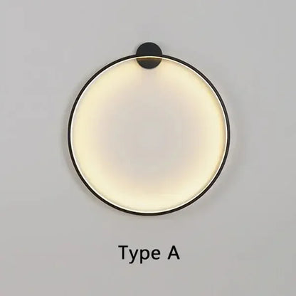 Minimalist Circular Wall Lamp